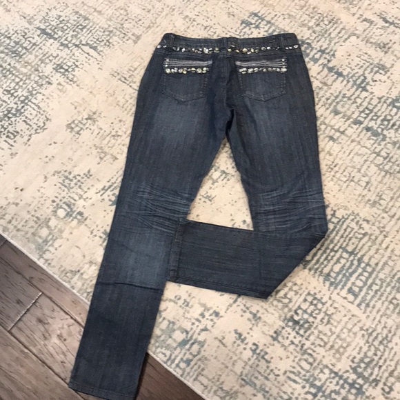 Grace in LA skinny jeans with embellishment - Picture 2 of 3